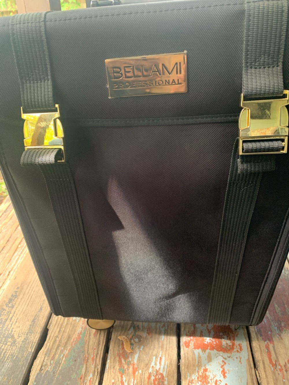 BELLAMI Professional Black Rolling Travel Bag